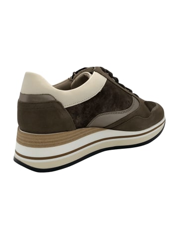 Mephisto Komfort Schnürschuhe in Oliv