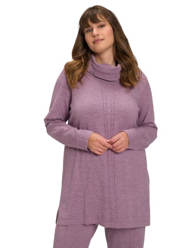 Ulla Popken Rollkragenpullover in feige