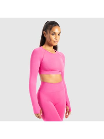SMILODOX Longsleeve Linnea in Pink