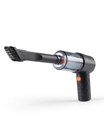 Clean Maxx Akku-Handstaubsauger Set 6-tlg. 7,4V schwarz/orange inkl. USB-Kabel Schwarz