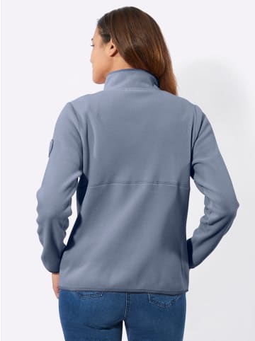 WITT WEIDEN Fleece-Jacke in taubenblau