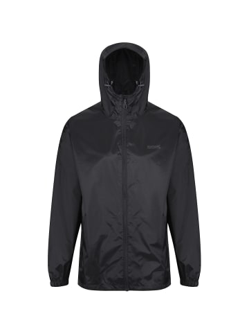 Regatta Regenjacke Pack-It in Schwarz