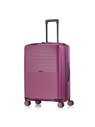 Pack Easy Jet 4 Rollen Trolley 64 cm mit Dehnfalte in vino