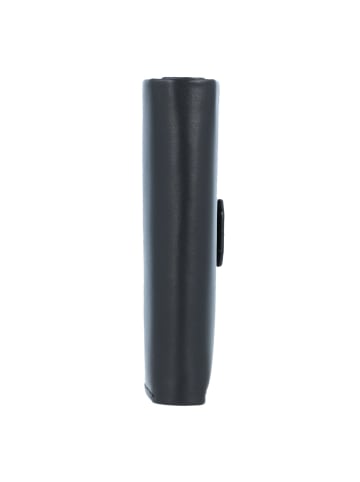 Esquire New Silk Geldbörse Leder 7,5 cm schwarz