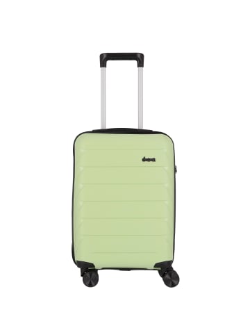 D&N Travel Line 4100 4 Rollen Kabinentrolley S 54 cm in lime green