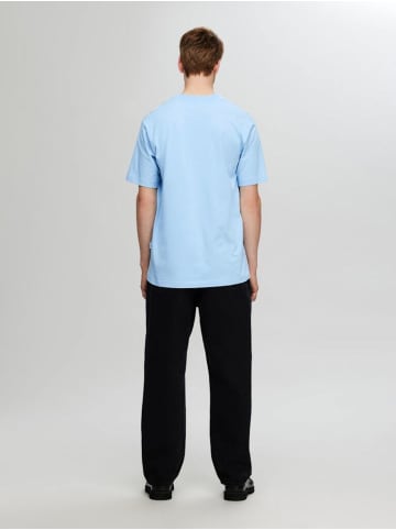 Selected T-Shirt in Cashmere Blue