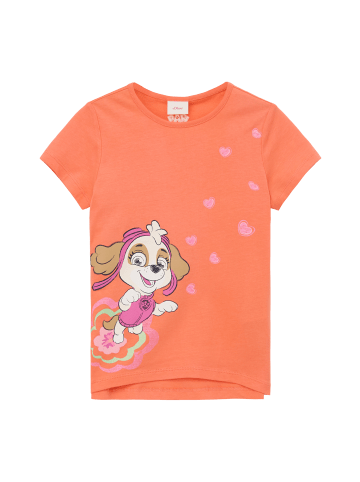 s.Oliver T-Shirt kurzarm in Orange