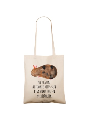 Mr. & Mrs. Panda Laptoptasche Einhorn Meerschweinchen mit Spruch in Creme