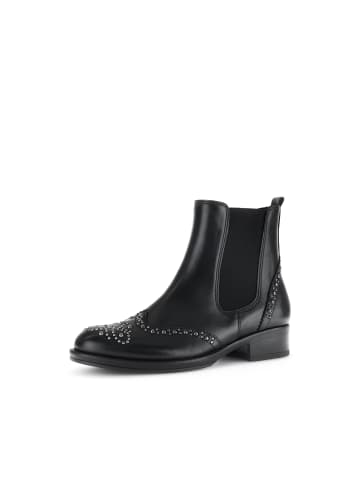 Gabor Fashion Chelsea Boots in schwarz