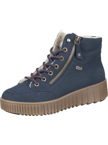 rieker Schnürstiefeletten in pazifik
