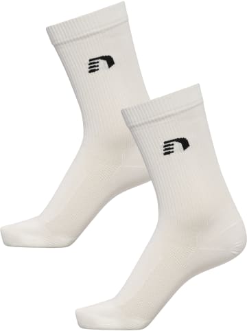 Newline Crew Socken Nwllogo Ausführen. Erwachsene in WHITE