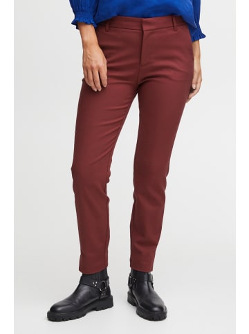 PULZ Jeans Chino PZBINDY Classic fit in Tawny Port