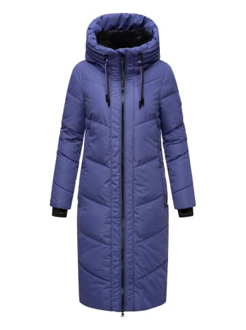 Marikoo Steppmantel Nadaree XVI in Blue Violet