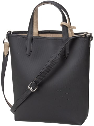 Lacoste Handtasche Anna Vertical Shopping Bag 2991 in Black/Warm Sand