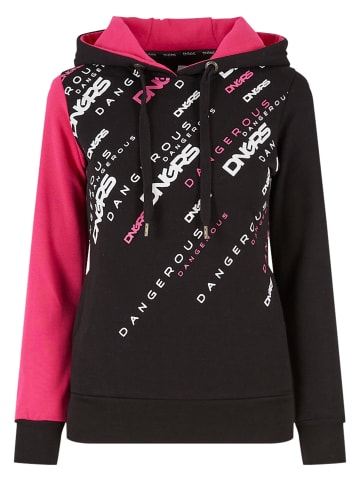 DNGRS Dangerous DNGRS Dangerous Kapuzenpullover in black/pink