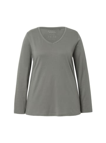 Ulla Popken Shirt in grau