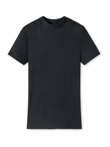 Schiesser T-Shirt Mix & Relax in Schwarz