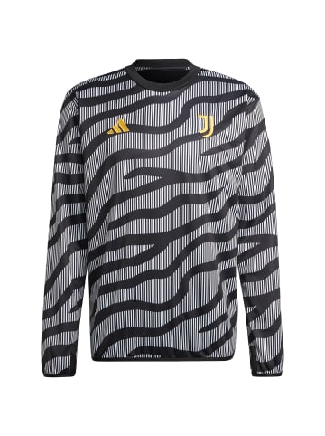 adidas Performance Trainingstop Juventus Turin Pre-Match in schwarz