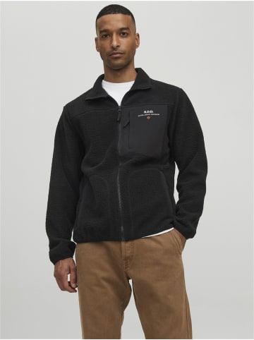 Jack & Jones Fleecejacke in Black