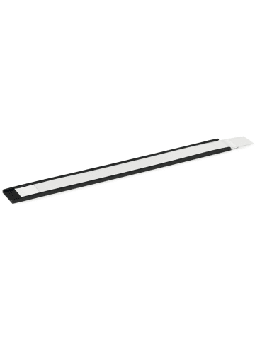 Durable Etikettenleiste C-Profil magnetisch 20 mm anthrazit Packung mit 50 S...