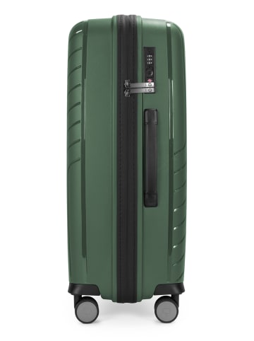 Hauptstadtkoffer TXL - Koffer Check-In Reisekoffer Check-in Luggage TSA 73 L in Dunkelgrün