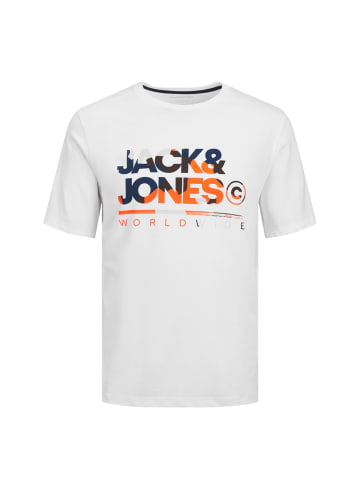 Jack & Jones T-Shirt 5er Pack in Weiß/Blau/Schwarz