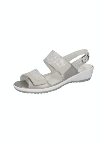 WALDLÄUFER Komfort Sandalen für Damen in silber