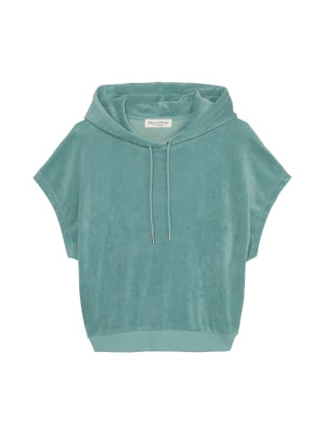 Marc O'Polo Kurzarm-Hoodie regular in soft teal