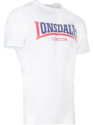 Lonsdale T-Shirt "Two Tone" in Weiß