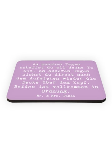 Mr. & Mrs. Panda magnet Spruch Tapferkeit im Alltag mit Spruch in Lavendeltraum