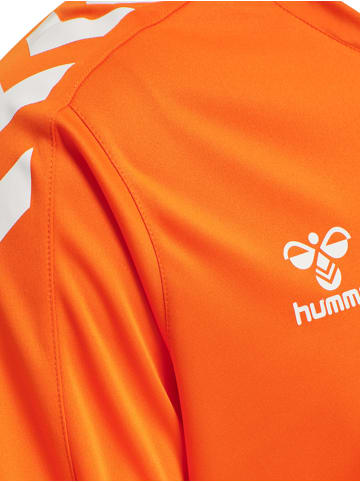 Hummel Hummel T-Shirt Hmlcore Multisport Unisex Erwachsene Atmungsaktiv Feuchtigkeitsabsorbierenden in ORANGE TIGER