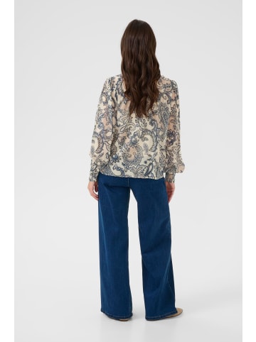 Cream Bluse langarm CRBea Regular fit in Cafe Paisley Print