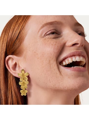 Lucardi Ohrringe Blume