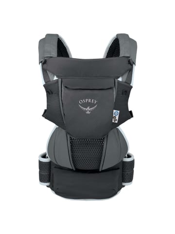 Osprey Poco Soft Child Carrier - Kindertrage 65 cm (Kraxe) (koseret green) in schwarz