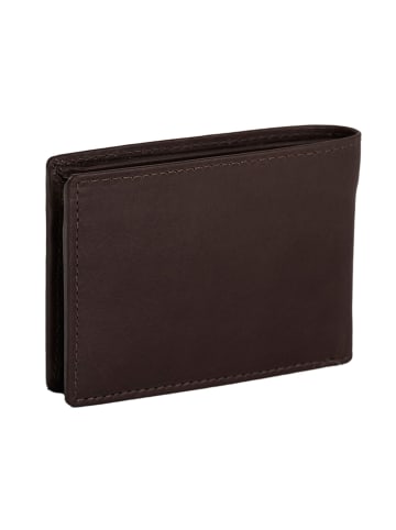 The Chesterfield Brand Enzo Geldbörse RFID Schutz Leder 11 cm in brown