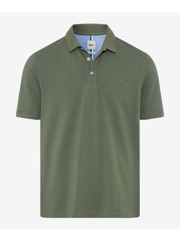 BRAX  Poloshirt in Grün