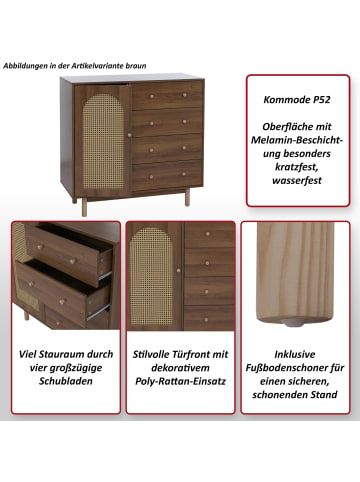 MCW Kommode P52, Braun