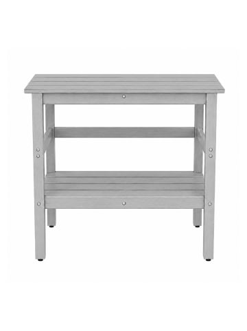 UNUS Bartisch Elio hellgrau HDPE 114x98x35 cm in Hellgrau