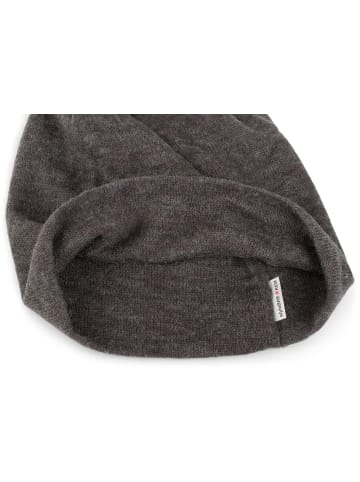 styleBREAKER Feinstrick Beanie Mütze in Dunkelgrau