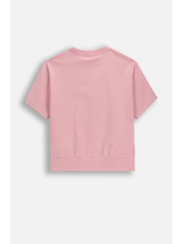 Coccodrillo T-Shirt mit kurzen Ärmeln in rosa