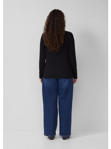 QS T-Shirt in 9999_schwarz