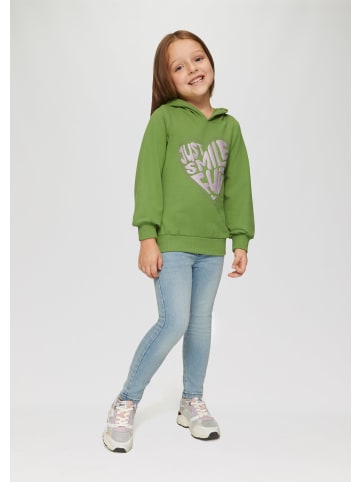 s.Oliver Sweatshirt in 7450_bambusgrün