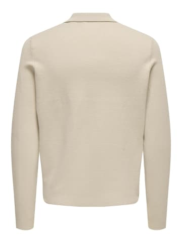 ONLY & SONS Strickpullover in Silver Lining 1