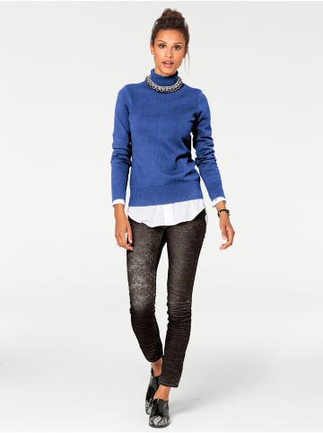 Heine Rollkragenpullover in royalblau