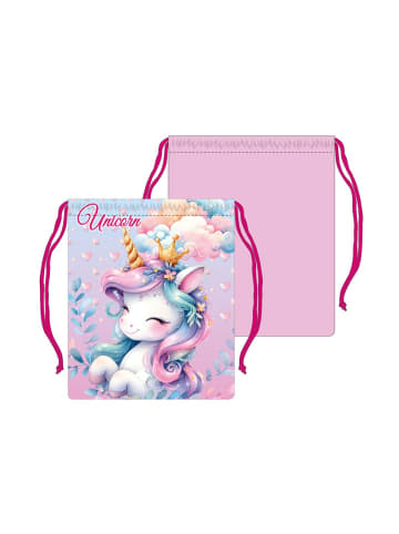 Einhorn Brottasche 26,5cm Kinder Lunchbag Regenbogen Tasche
