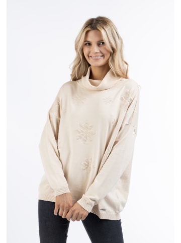 Usha Strick Pullover in Creme