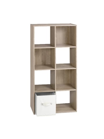 CALICOSY Regal 11687 in Helles - (W) 29.5 x (H) 123 x (L) 62 cm