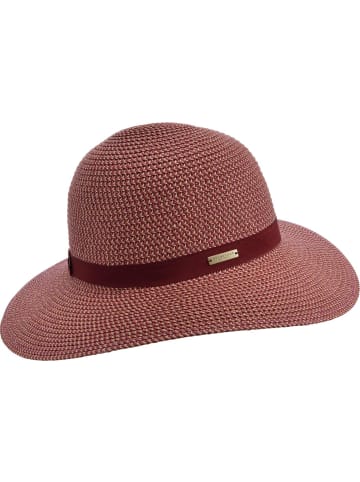 Seeberger Strohhut in rot