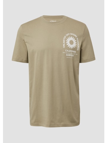 s.Oliver T-Shirt in 78D2_olivgrün