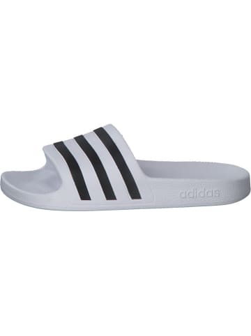 adidas Badeschuhe in FTWWHT/CBLACK/FTWWHT